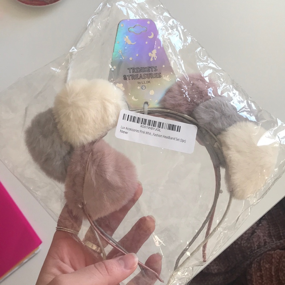 Fuzzy Animal Ears Headband